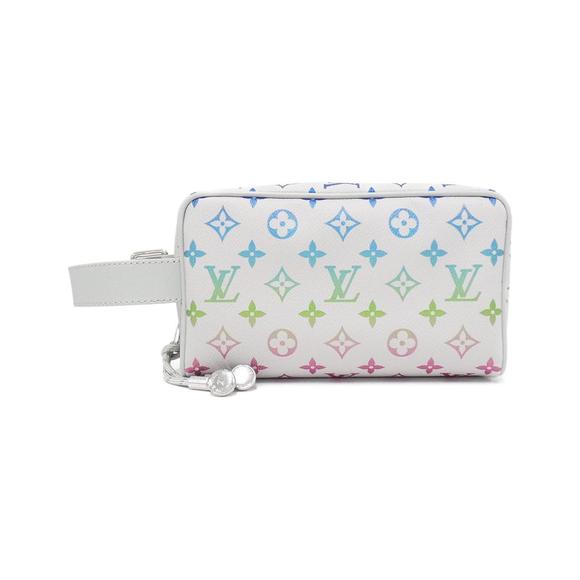 LOUIS VUITTON Silver Monogram Pouch - Picture 1 of 8